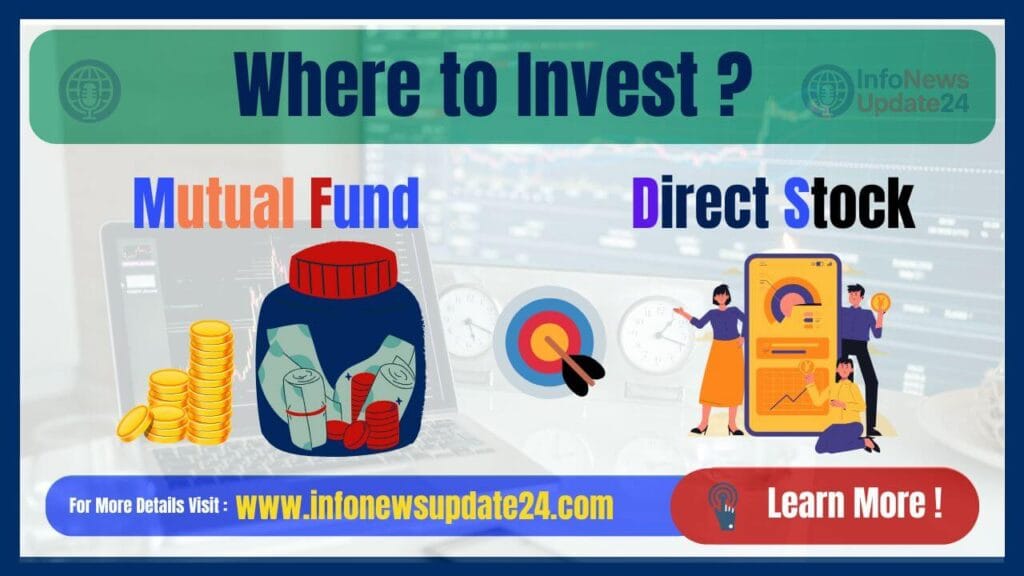 Mutual Funds vs Direct Stocks Discover the Smarter Way to Invest in 2025.