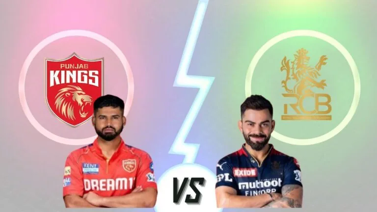 PBKS vs RCB A Thrilling Clash Full of Action