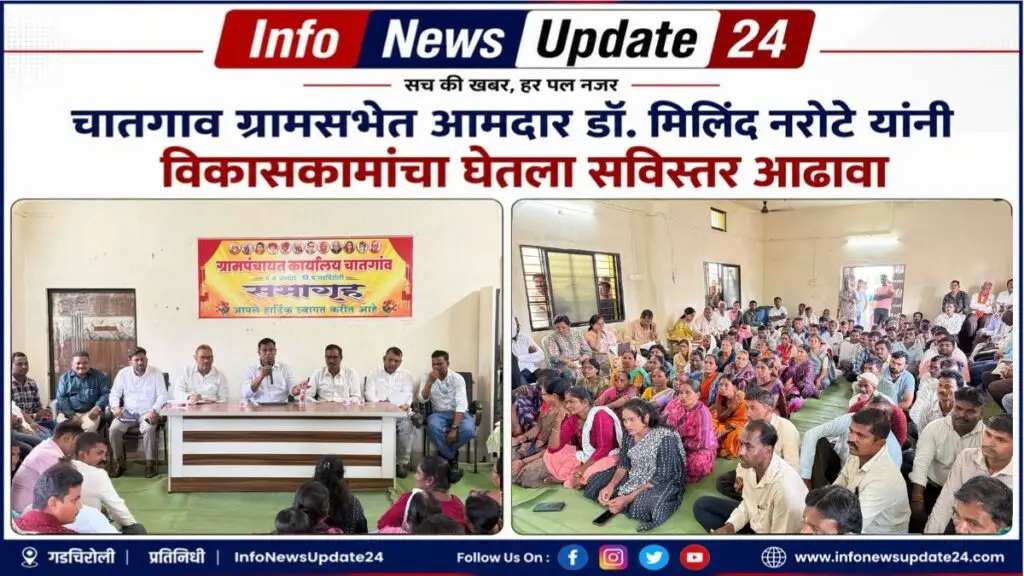 आमदार डॉ. मिलिंद नरोटे यांनी विकासकामांचा घेतला सविस्तर आढावा